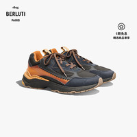 Berluti Skyrunning皮革与尼龙运动鞋男鞋 陨石棕 070/41