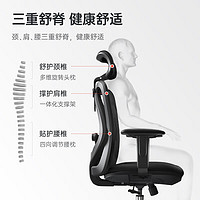 SIHOO 西昊 M18 人体工学电脑椅 黑色