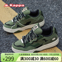 KAPPA卡帕男鞋面包鞋板鞋2024春季新款复古鞋子男百搭休闲运动鞋跑步鞋
