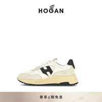 HOGAN男鞋2024HYPERLIGHT系列时尚简约休闲鞋厚底鞋运动休闲鞋 奶油色 39.5