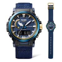 CASIO 卡西欧 PRO TREK系列 47.4毫米太阳能电波腕表 PRW-61SS-2 50周年纪念款