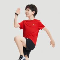 ANTA速干T恤夏季薄款儿童T恤男童短T透气凉感安踏男童T恤短袖童装