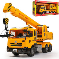 LiLi 力利 大吊车儿童玩具车起重机模型超大号工程车仿真吊机小汽车男孩6岁