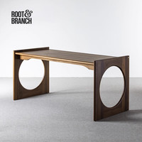 NORHOR/英国Root Branch/北欧中古复古/RIO实木金属书桌写字台 1.6m 否