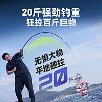 CHUANGWEI 创威 海战二代海竿抛竿套装超轻超硬海杆远投矶竿海钓鱼竿全套渔具