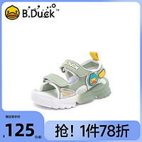 B.Duck 小黄鸭童鞋男童凉鞋夏季新款宝宝鞋子儿童运动沙滩鞋软底潮
