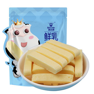 Kerchin 科尔沁 鲜乳奶条 酸奶味100g 休闲零食 奶制品零食 内蒙古特产奶酪