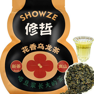 SHOWZE 修哲 茶叶台湾高山乌龙茶葫芦袋装100g送礼