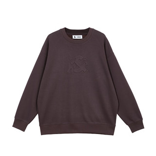 杰克·琼斯（JACK&JONES）秋季新款时尚潮流百搭舒适宽松胸前立体图案长袖卫衣男224333018