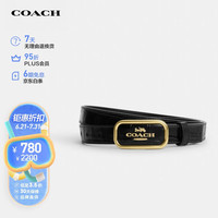 蔻驰(COACH)【品牌直供】女士25MM腰带CR913IMBLK