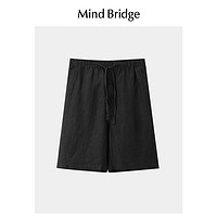 Mind Bridge MB MindBridge男士薄款五分裤2024新款夏季宽松短裤