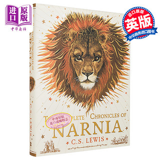 预售 纳尼亚传奇全集 精装全彩插图 The Complete Chronicles of Narnia 英文原版 C S Lewis 纳尼亚传奇书全套Pauline Baynes插图