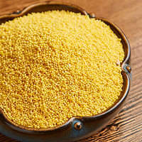 盖亚农场 有机黄小米450g小黄米糯粘稠粗粮农家新米食用小米粥