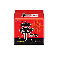 NONGSHIM 农心 辛拉面韩国正宗原装方便面香菇牛肉汤面夜宵速食韩式泡面袋装