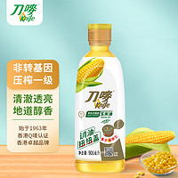 Knife 刀唛 零反式脂肪玉米油 900ml 非转基因物理压榨一级食用油 香港品牌