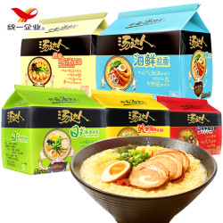 统一方便食品_Uni-President 统一 汤达人 日式豚骨拉面 125g*5袋多少钱-什么值得买