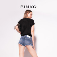 【年中特惠】PINKO 复古飞鸟印花T恤100739A0OJ