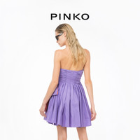 【年中特惠】PINKO 抹胸短款连衣裙101589Y3LE