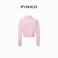 【季末精选】PINKO 2024春夏蝴蝶结创意衬衫103061A19U