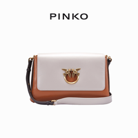 【年中特惠】PINKO 经典皮革斜挎飞鸟包燕子包100790A0Q1