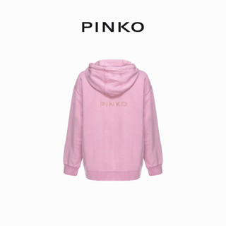 【季末精选】PINKO 2024春夏拉链连帽卫衣101133A1N7