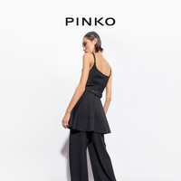 【年中特惠】PINKO 收腰短款吊带连衣裙102100A1B2