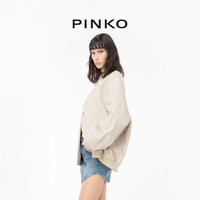 【季末精选】PINKO 2024春夏皮质机车夹克外套102999A1NL