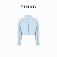 【季末精选】PINKO 2024春夏休闲短款衬衫103060A1MO