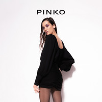 【年中特惠】PINKO 乔其纱阔袖宽松衬衫100083Y5NB