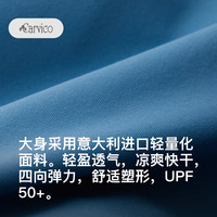 GRC桀骜无尽 TECH黑标男夏季公路车长袖透气快干自行车骑行服