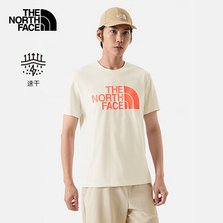THE NORTH FACE 北面 T恤男士春夏新款户外吸湿速干舒适透气短袖88GY QLI1