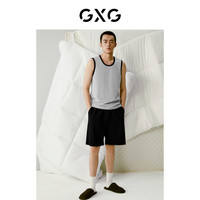 GXG男士家居服短裤居家休闲运动外出五分裤睡裤2024春夏