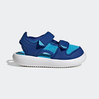 adidas 阿迪达斯 网面透气耐磨舒适男小童包头凉鞋魔术贴凉鞋夏季鞋子