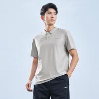 【UPF50+】运动T恤男士夏百搭翻领polo吸湿排汗上衣