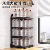 厨房置物架家用多层锅具收纳架多功能下水槽橱柜内分层放锅架台面