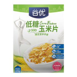 gullon 谷优 低糖低脂玉米片270g营养早餐即食冲饮谷物麦片