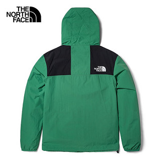 北面（The North Face）防风夹克男户外运动休闲防风透气外套春季|5JYN PK1/绿色 XXL/185（拍小一码）