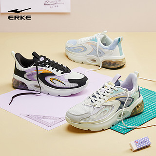 ERKE 鸿星尔克 运动鞋夏季女鞋百搭休闲鞋回弹减震气垫鞋女子运动跑步鞋