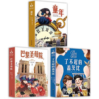 国外儿童文学精选 二辑3册（盖茨比+圣母院+童年）