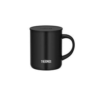 THERMOS 膳魔师 保温杯马克杯咖啡杯340ml 带盖 JDG-351 BK