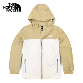 北面（The North Face）皮肤衣男户外运动春夏防风轻薄长袖连帽外套 4U8X QK4 L/175 