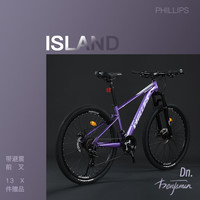 PHILLIPS/菲利普 Benjamin系列 27速 26英寸山地车 星月花火