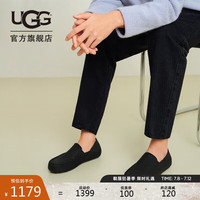 UGG春季男士一脚蹬懒人鞋豆豆鞋乐福鞋 1108189BLK | 黑色