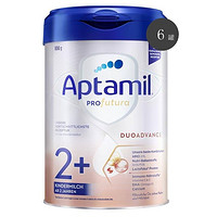 Aptamil 爱他美 德国白金 婴幼儿配方奶粉 2+段（24月以上）800g*6罐