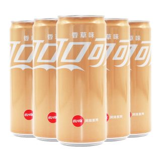 可口可乐 香草味 330ml*12罐 碳酸饮料