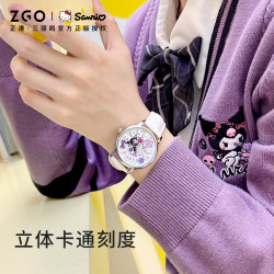 正港 ZGOx三丽鸥手表女生初高中学生石英表儿童女孩可爱女表