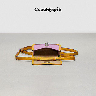 Coachtopia/蔻驰之城男女同款Coachtopia皮革斜挎Wavy钱包