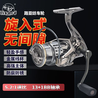 科迈龙小高尔夫路亚纺车轮旋入式翘嘴淡水远投斜口浅线杯微物轮 双摇臂GOLF2000S 左右手互换型其他