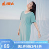 铜牛60支冰沙罗纹女裙春夏家居睡裙VJ118 山岚绿 175/100 
