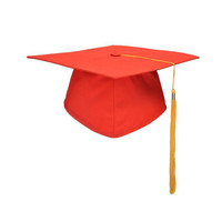 福祈瑞毕业典礼帽 学士帽18岁礼帽 大学士博士帽可调节 成人礼帽 可调